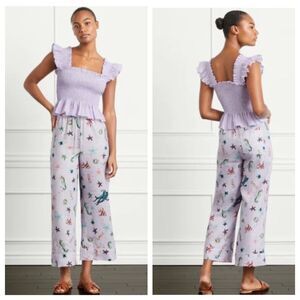 Hill House Lavender Wide Leg Pants
